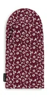 Marimekko Pikkuinen Unikko Oven Mitten Brown In Burgundy
