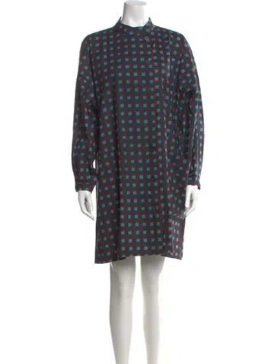 Pre-owned Marimekko Polka Dot Print Mini Dress In Multi