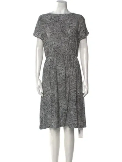 Pre-owned Marimekko Printed Knee-length Dress In Multi