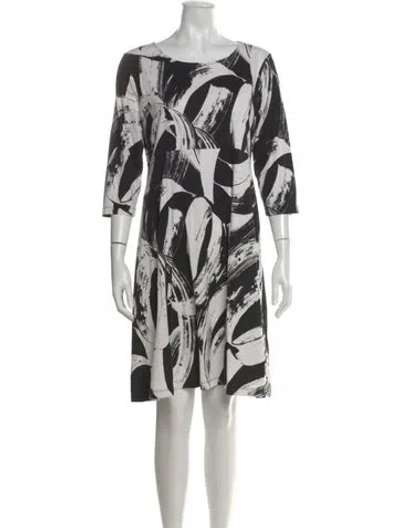 Pre-owned Marimekko Printed Knee-length Dress In Multi