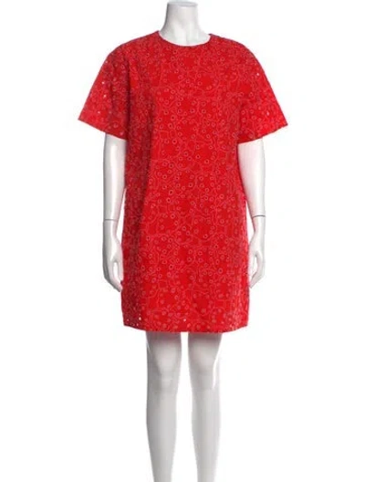 Pre-owned Marimekko Printed Mini Dress In Multi