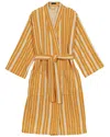 Marimekko Raide Bathrobe In Orange