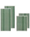 Marimekko Raide Towel In Green