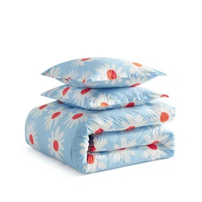 Marimekko Rakastaa Ei Rakasta Cotton Blue Comforter Set