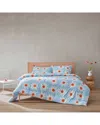 Marimekko Rakastaa Ei Rakasta Cotton Percale Duvet Set In Multi
