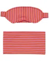 Marimekko Rastas Sleep Mask In Red