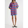 Marimekko Referenssi Stripe Cotton Polo Tunic In Multi