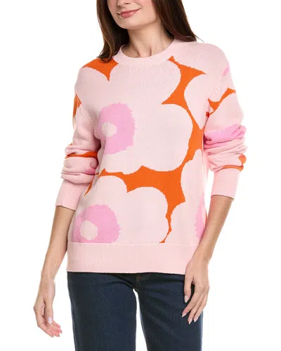 Marimekko Sesonki Knit Sweater In Pink