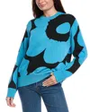 Marimekko Sesonki Unikko Sweater In Blue