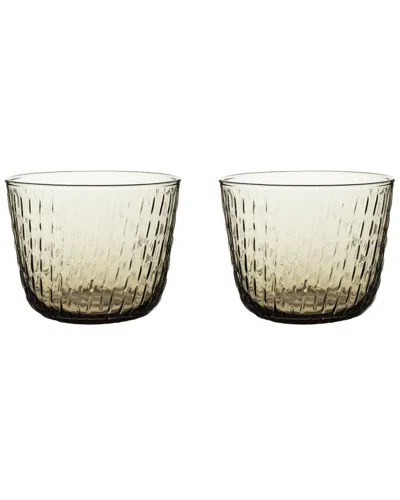 Marimekko Set Of 2 Syksy Glass Tumblers