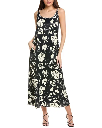 Marimekko Seurassa Nokturno Maxi Dress In Black