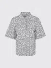 Marimekko Camisa - Blanco In Gray