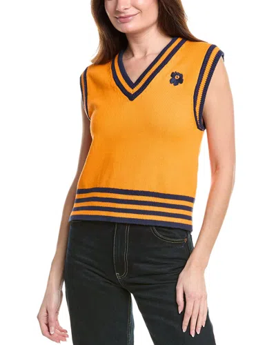 Marimekko Siete Vest In Orange