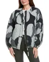 Marimekko Silmu Unikko Jacket In Black