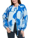 Marimekko Silmu Unikko Jacket In Blue