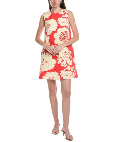 Marimekko Siluetti Pioni Mini Dress In Multi