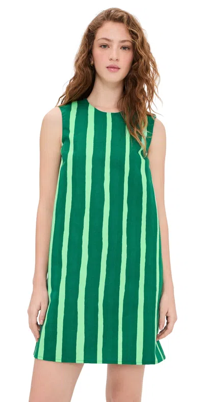 Marimekko Sopiva Piccolo Dress Green/light Green