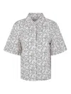 Marimekko Standardi Piirto Unikko Shirt In White