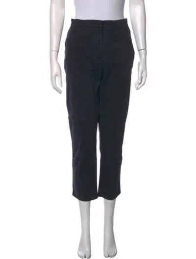 Pre-owned Marimekko Straight Leg Pants In Black