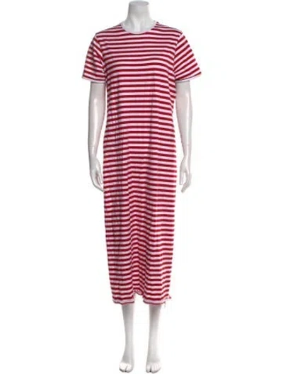 Pre-owned Marimekko Striped Long Dress In Multi