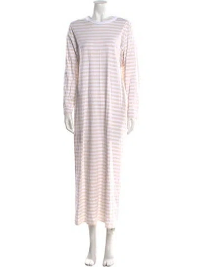 Pre-owned Marimekko Striped Long Dress In Multi