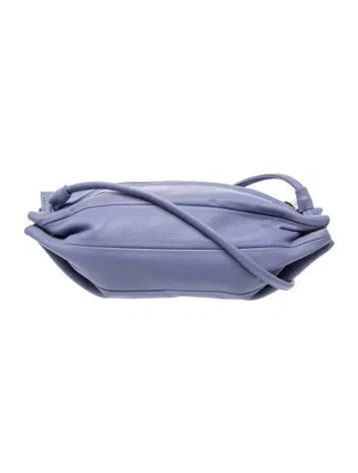Pre-owned Marimekko Suede Belt Bag In Blue