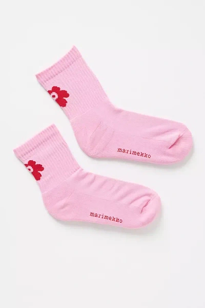 Marimekko Taipuisa Socks In Pink