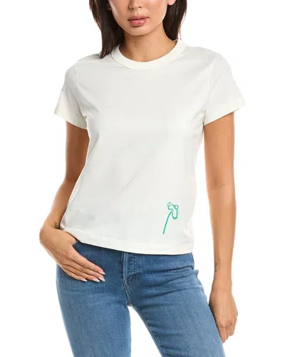 Marimekko Tammone Ensikukat Placement Top In White