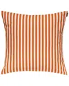 Marimekko Tasaraita Cushion Cover In Orange