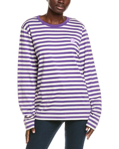Marimekko Tasaraita Unisex Unikko Kioski Jersey Sh In Purple