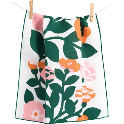 Marimekko The Green Green Tea Towel In Green Multi