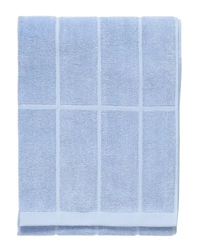 Marimekko Tiiliskivi Bath Towel In Blue