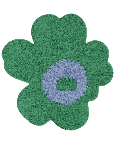 Marimekko Unikko Bath Mat 73x74cm In Green
