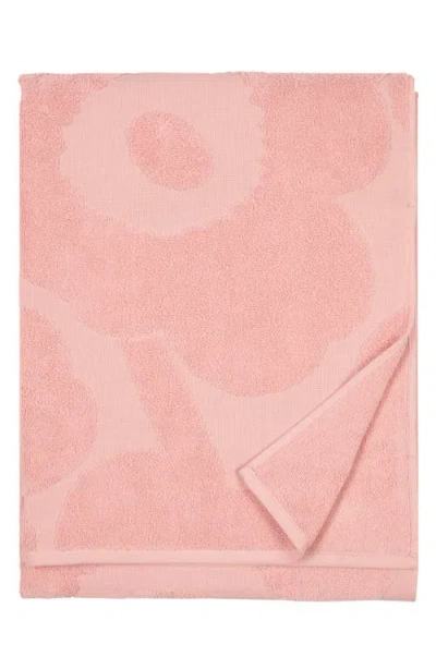 Marimekko Unikko Bath Towel In Pink