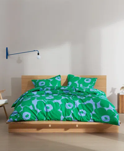Marimekko Unikko Cotton 3-pc. Duvet Cover Set, Full/queen