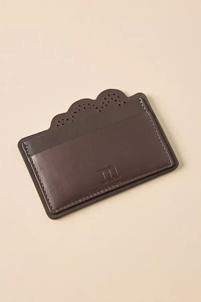 Marimekko Unikko Imprint Cardholder Wallet In Brown