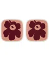 Marimekko Unikko Plate 133 10x10cm 2pcs