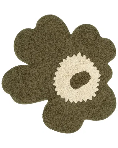 Marimekko Unikko Shape Mat 73x74cm In Green