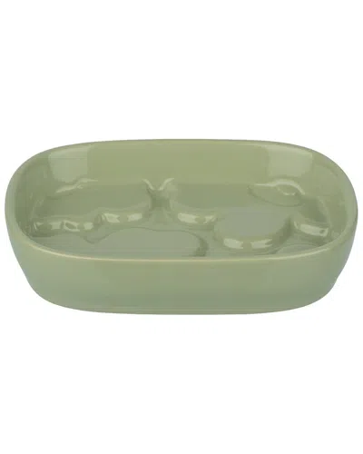 Marimekko Unikko Soap Dish In Green