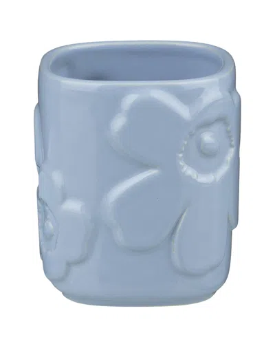 Marimekko Unikko Toothbrush Holder In Blue