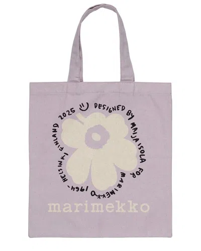 Marimekko Vankka Unikko Placement Shopper Tote
