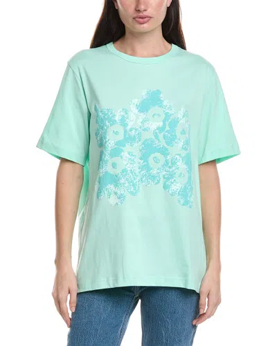 Marimekko Vihne Unikko Placement T-shirt In Green