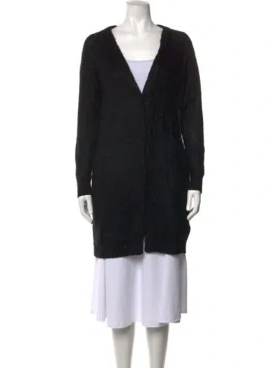 Pre-owned Marimekko V-neck Sweater In Black