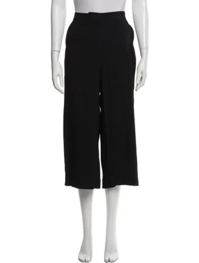 Pre-owned Marimekko Wide Leg Pants In Black