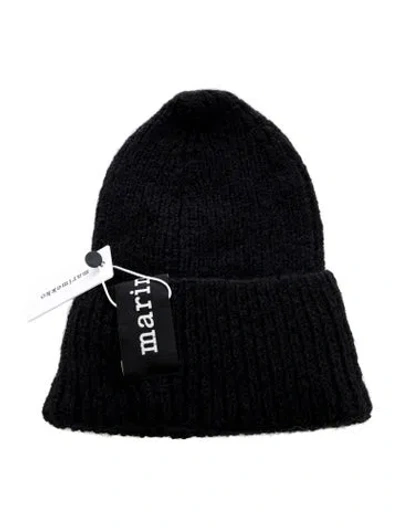 Pre-owned Marimekko Women's Alpaca Beanie W/tags In Black