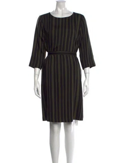 Pre-owned Marimekko Wool Knee-length Dress In Multi