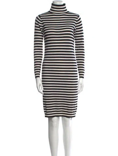 Pre-owned Marimekko Wool Knee-length Dress In White