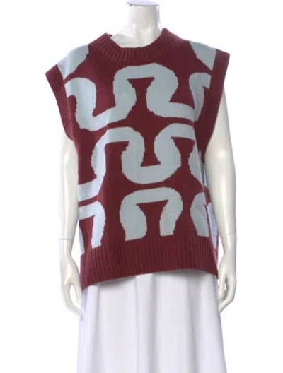 Pre-owned Marimekko Wool Printed Sweater In Multi