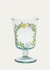 Marin Montagut A La Votre Wine Glass In Multi