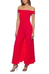Marina 267334 Formal Long Jumpsuit In Red